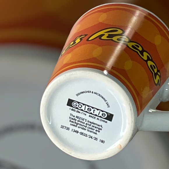REESE"S Galerie Peanut Butter Cup-Coffee-Tea-Hot Chocolate-Mug-Never Used 14oz. - Picture 6 of 10